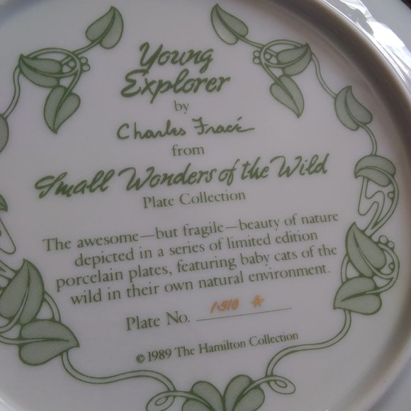 Small Wonders of the Wild Plate - Picture 5 of 7